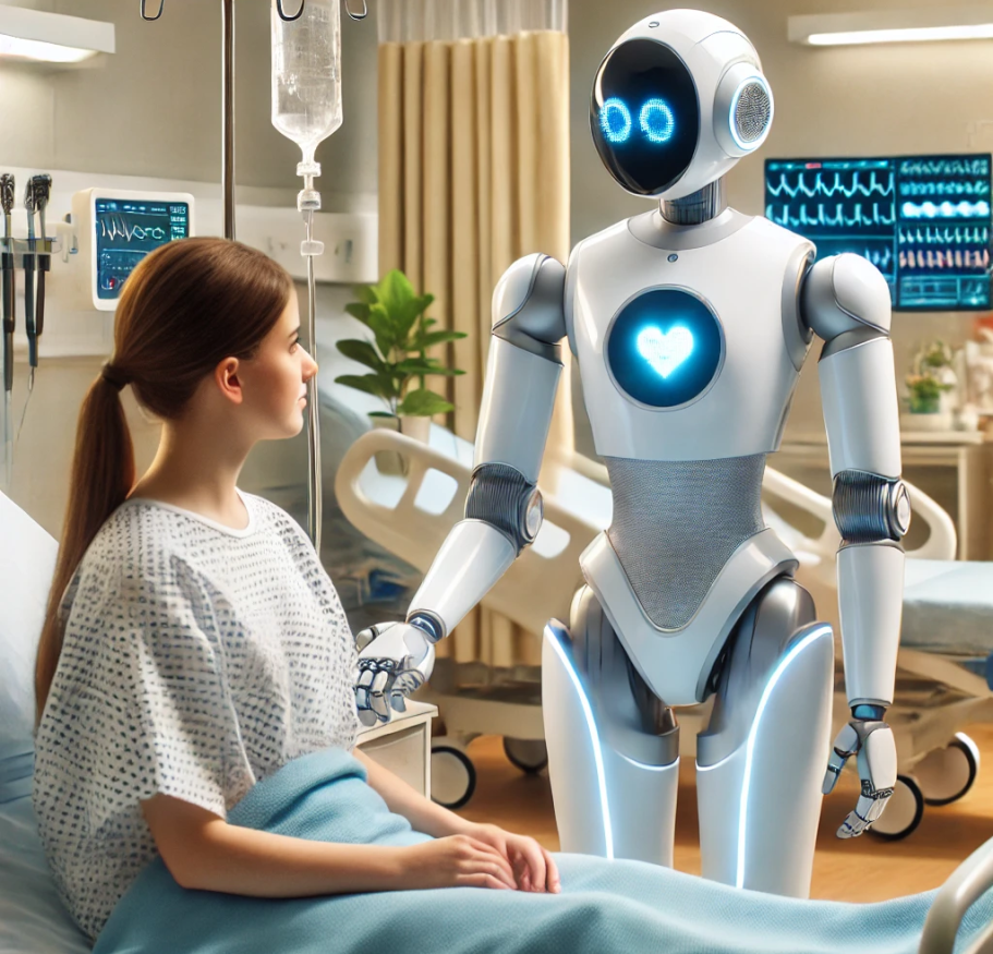 KI Roboter im Krankenhaus